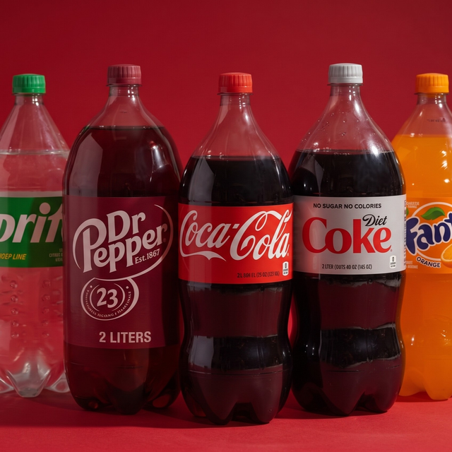 2L Soda Bottles.