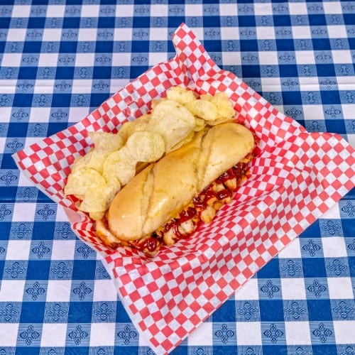 BBQ Chicken Sub.