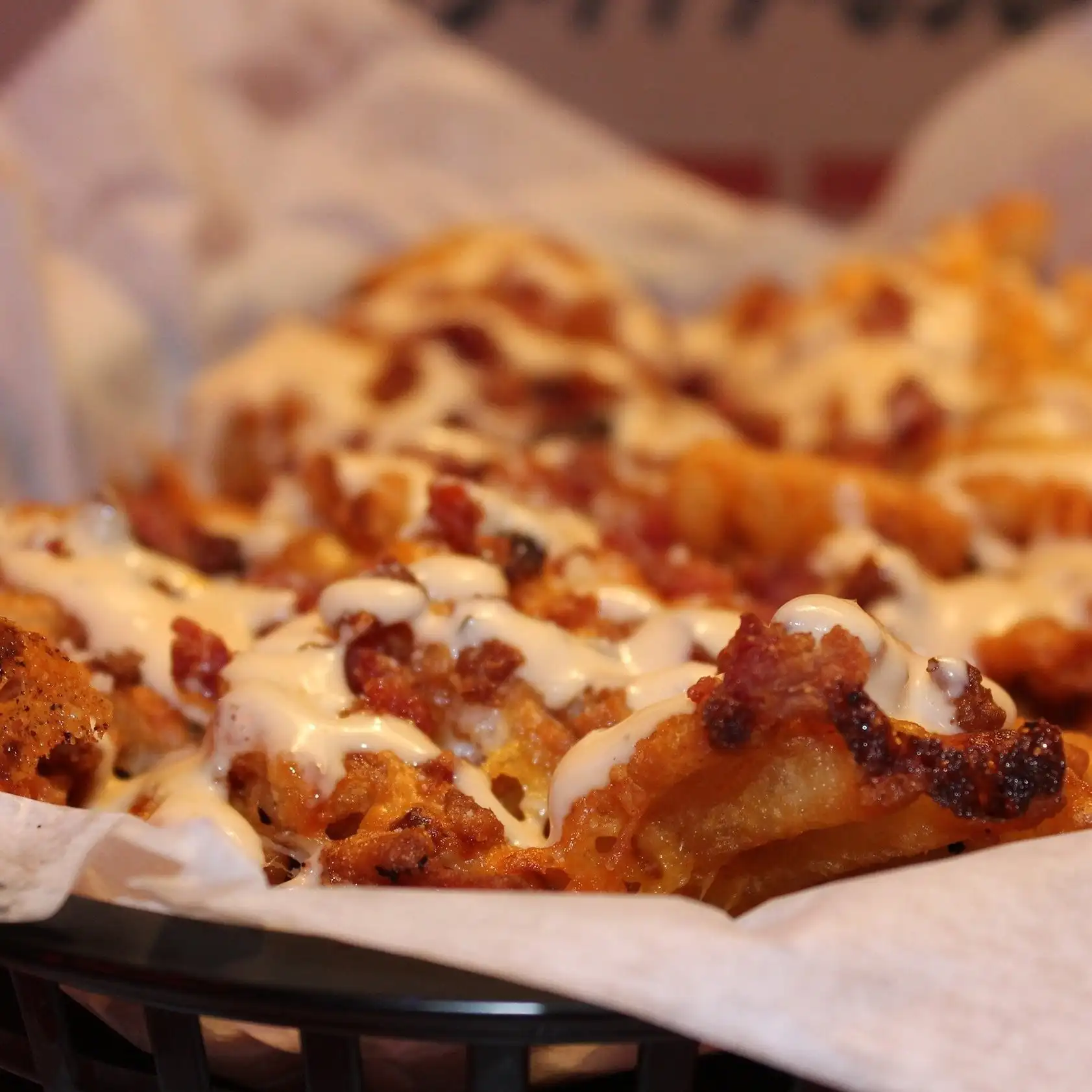 Loaded Cheese Tots.