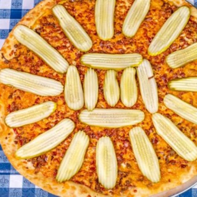 Bacon Cheeseburger Pizza 10".
