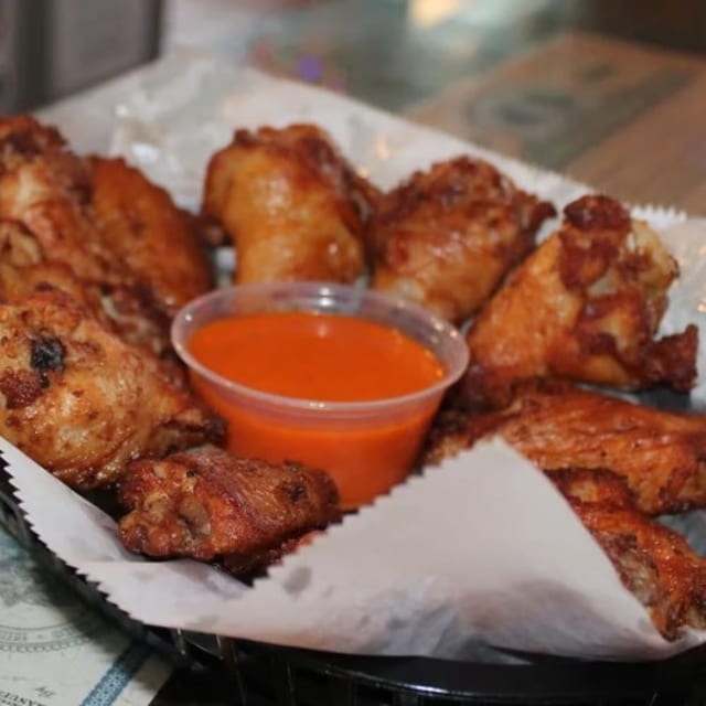 18 Roasted Chicken Wings.